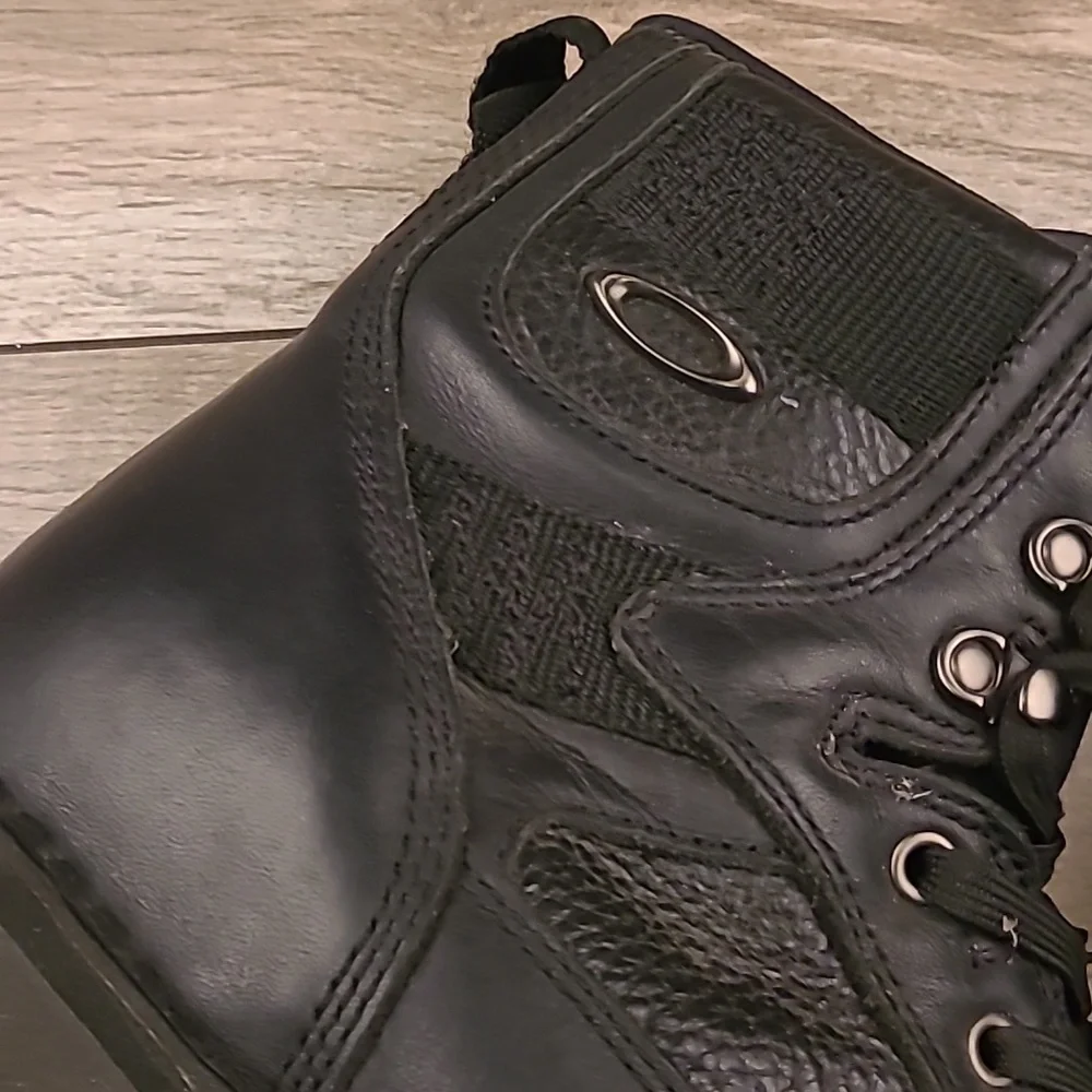 OAKLEY Stompers Tactical Field Gear Black Gatling Sz 12 Lace Up Boots‎ VTG RARE
